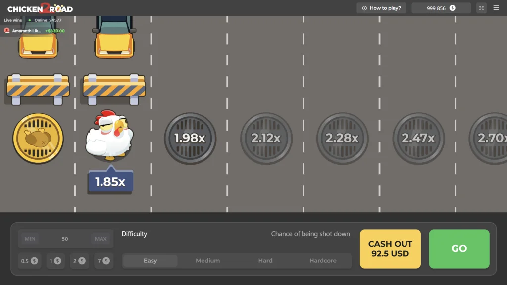 Chicken Road 2 en móvil