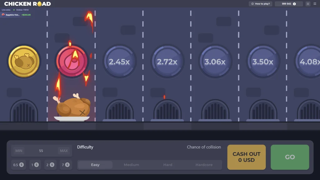 Demo de Chicken Road